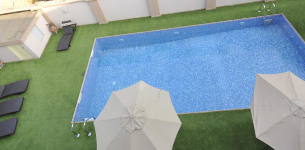 Our Pool for relaxation